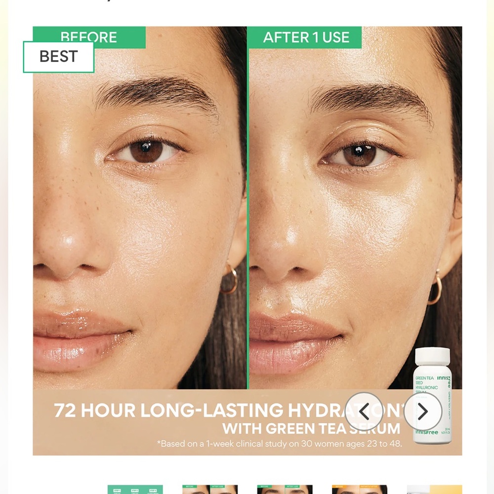 Innisfree hydrate and protect set limited edition korean skin care set - Picture 3 of 16